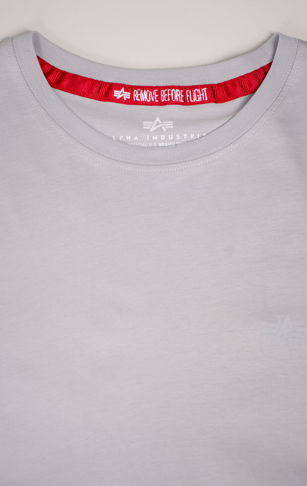 Футболка ALPHA INDUSTRIES AIR FORCE T pastel grey 