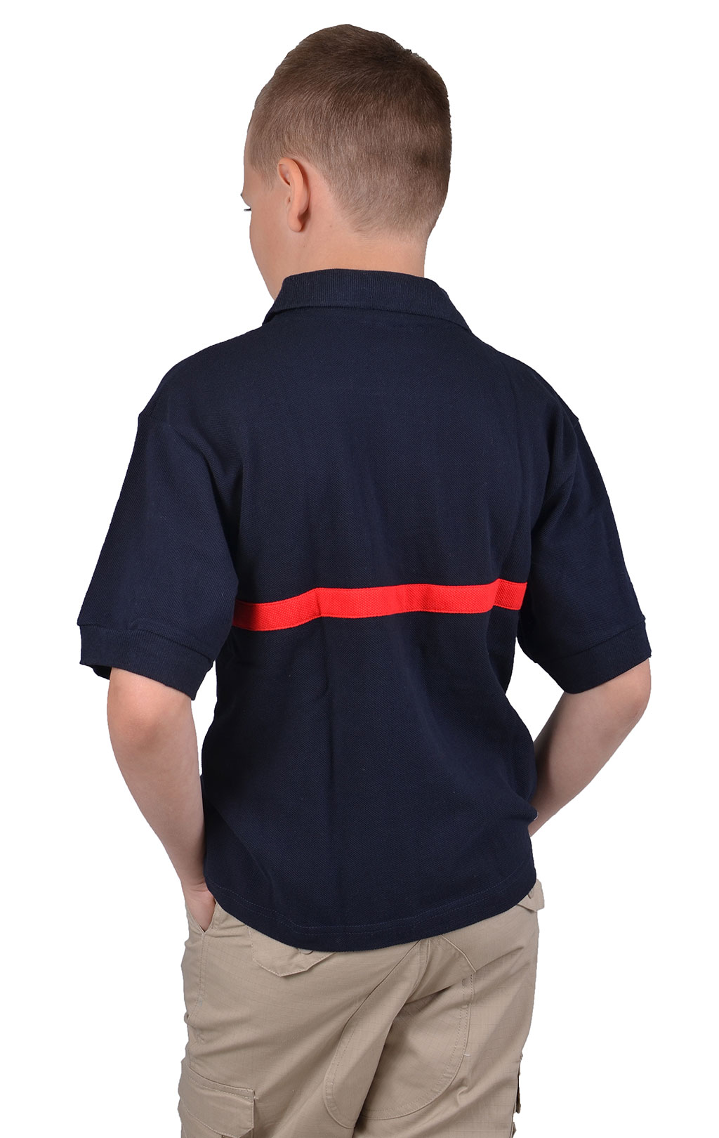 Детская футболка polo J.S.P. 100%Cotton navy Франция