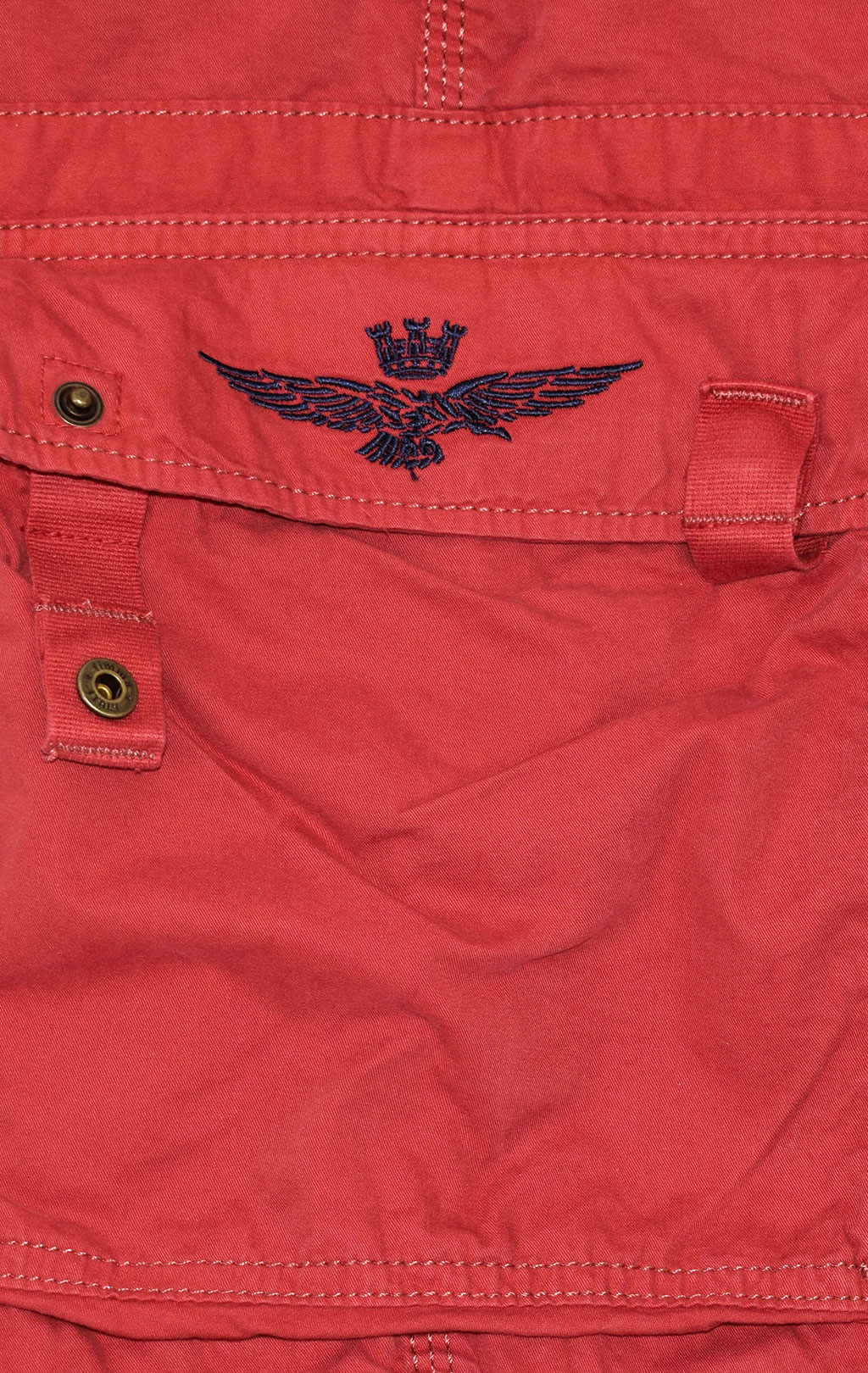 Шорты AERONAUTICA MILITARE SS 21/AL rosso (BE 003) 