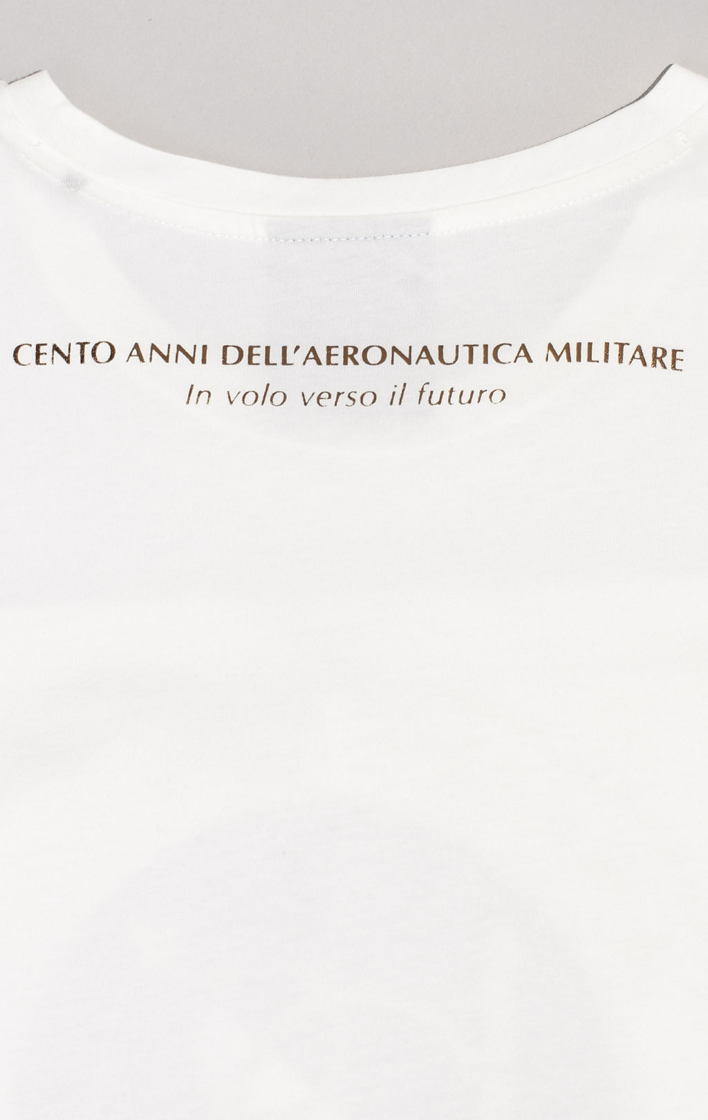 Футболка AERONAUTICA MILITARE SS 23/TR off white (TS 2118) 