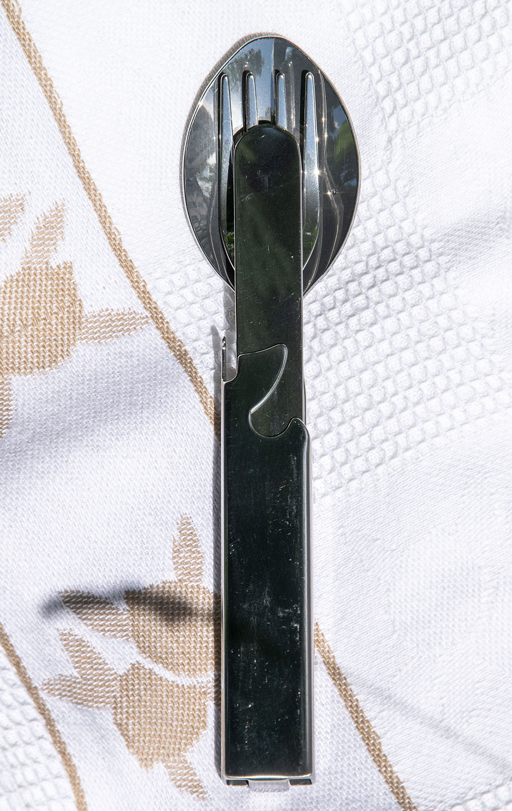 Столовый набор Pentagon/Tac-Maven ARNE CAMPING составной silver D19004 