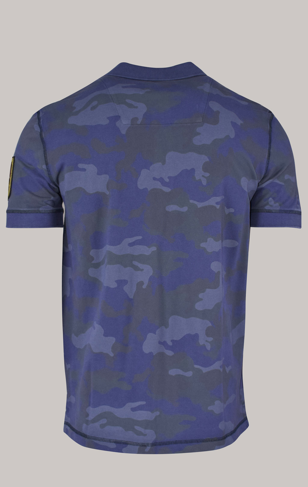 Футболка-поло AERONAUTICA MILITARE SS 23/IN camouflage pilot blue (PO 1674) 