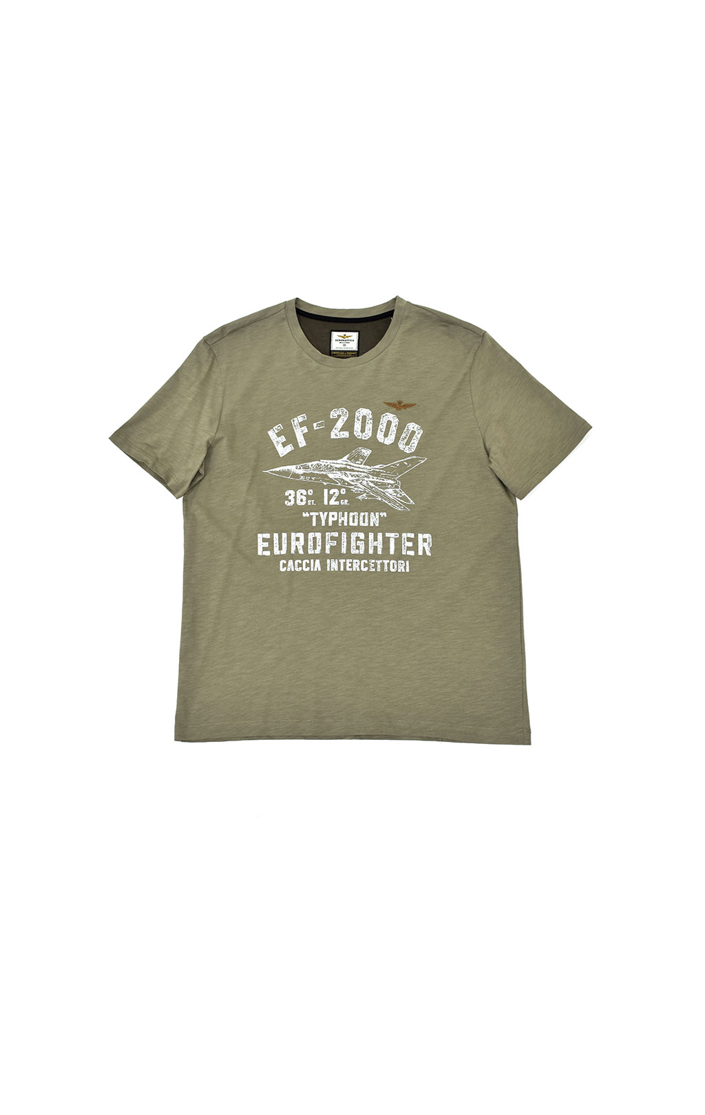 Футболка AERONAUTICA MILITARE SS 21/TR green (TS 1865) 