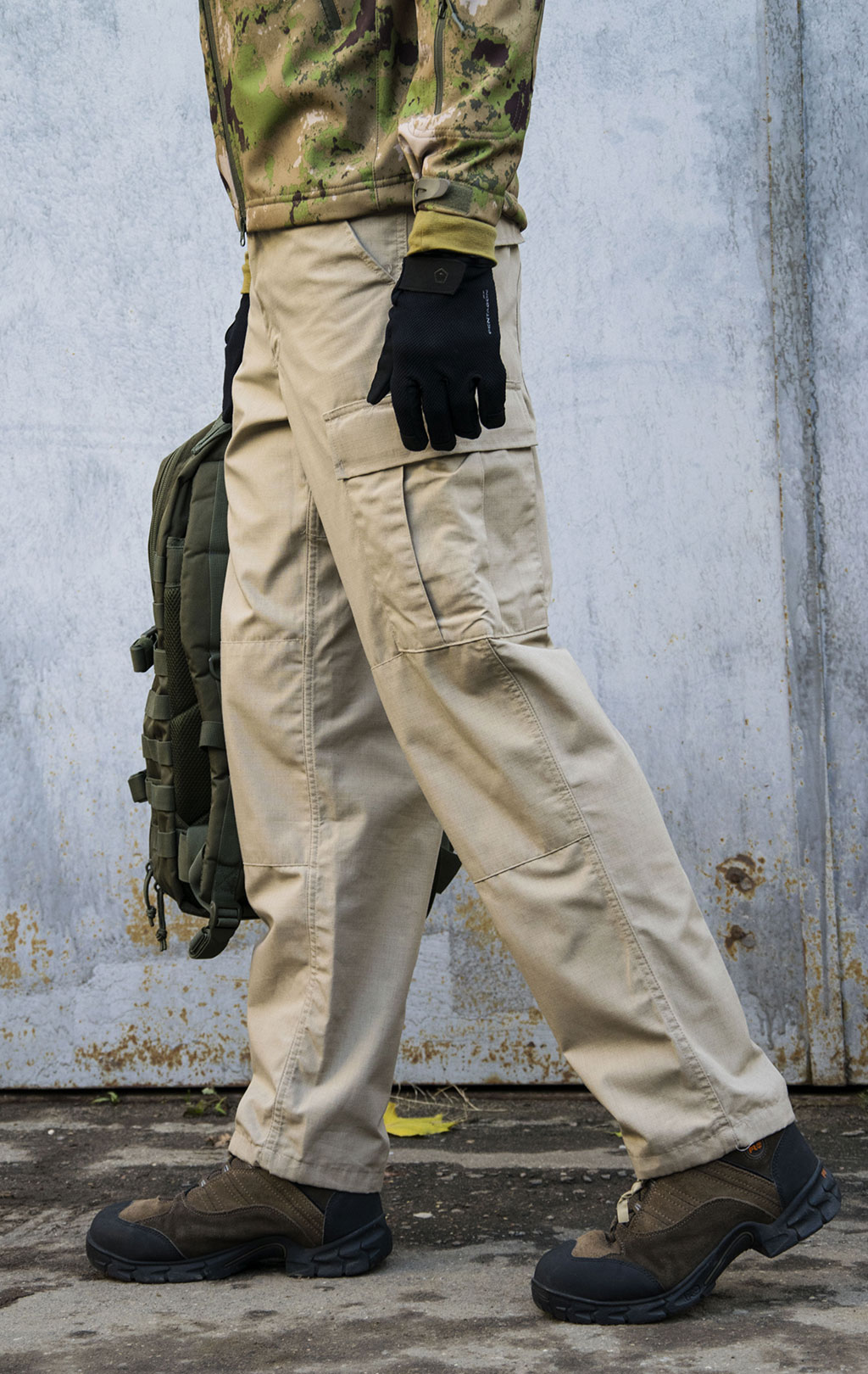 Брюки полевые Tru-Spec BDU big size хлопок35%/полиэстер65% Rip-Stop ZIPP FLY khaki 