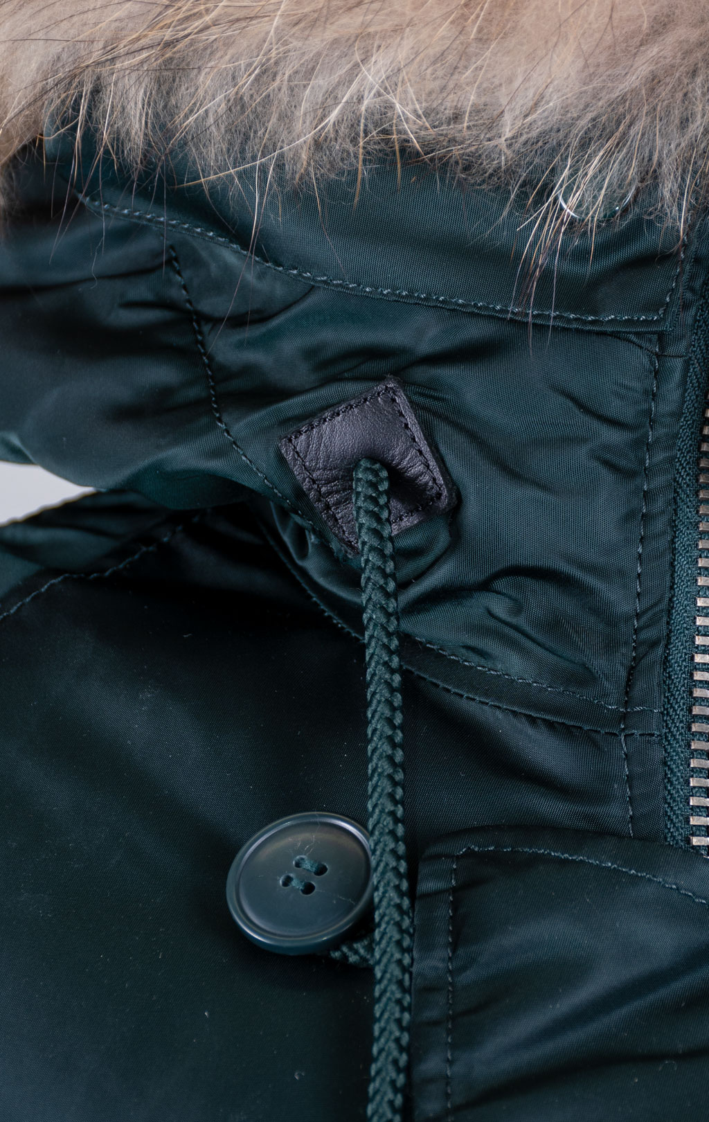 Аляска ALPHA INDUSTRIES N-3B VF 59 натур. мех dark petrol 