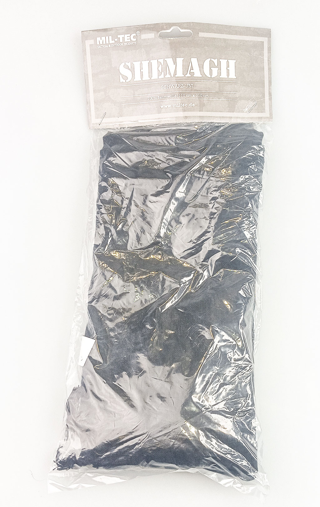 Платок шейный Mil-Tec Арафатка black/UNI