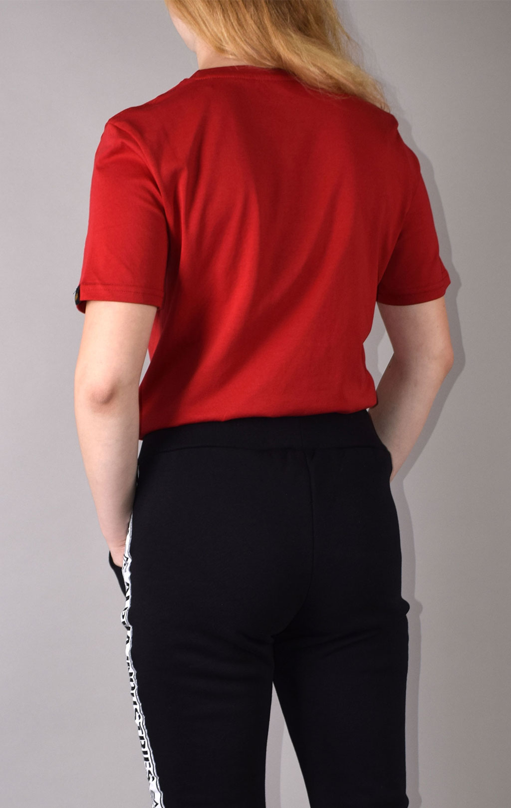 Детская футболка ALPHA INDUSTRIES BASIC T speed red 