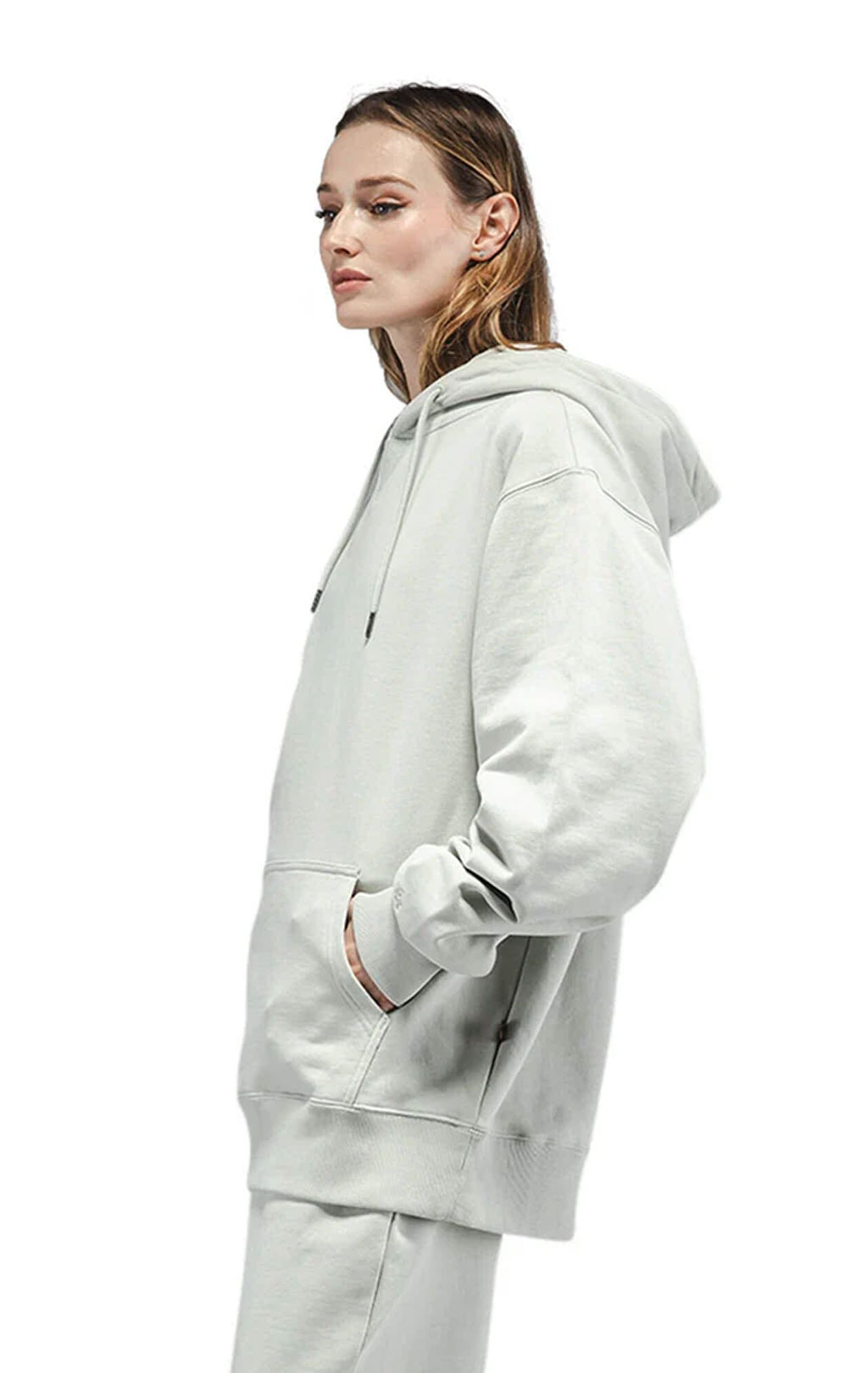 Толстовка ALPHA INDUSTRIES ESSENTIAL FRENCH TERRY HOODIE GEN-II SS 25 m light gray 