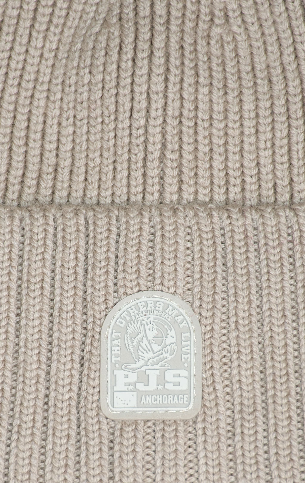 Шапка вязаная PARAJUMPERS PLAIN BEANIE FW 25/26 chateau grey 