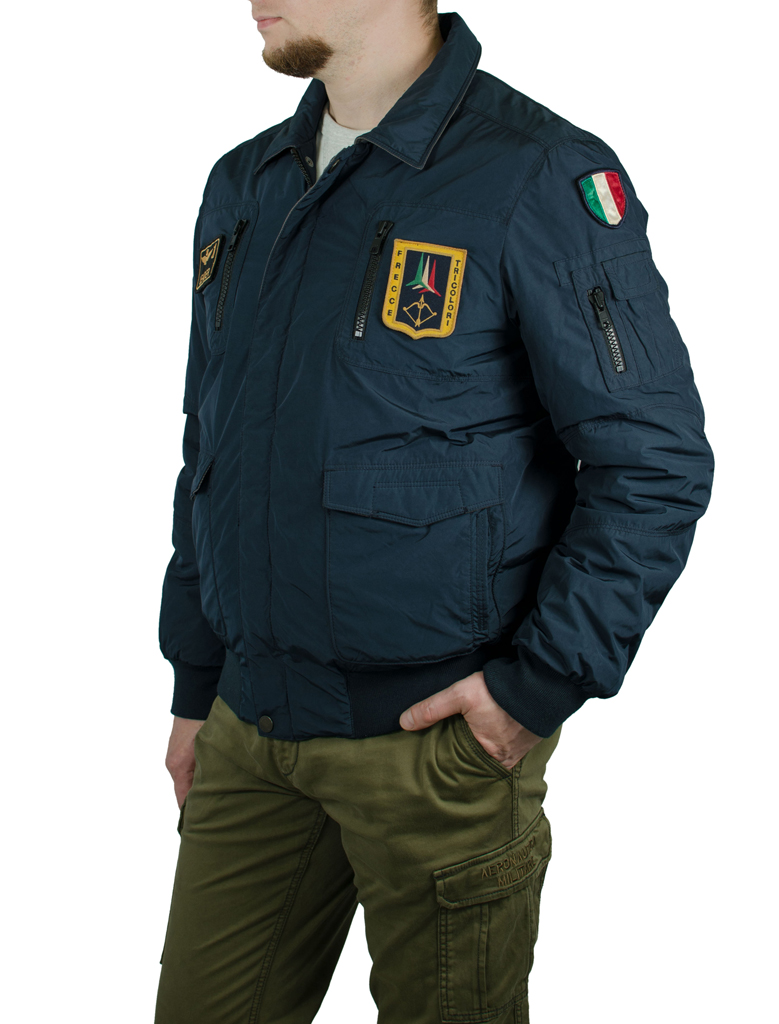 Куртка AERONAUTICA MILITARE blue navy (AB 1241) 