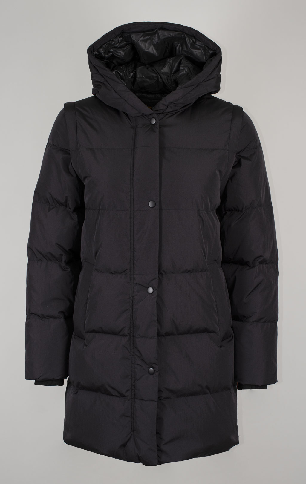 Женская куртка ALPHA INDUSTRIES SIERRA CONVERTIBLE JACKET FW 24/25 black 