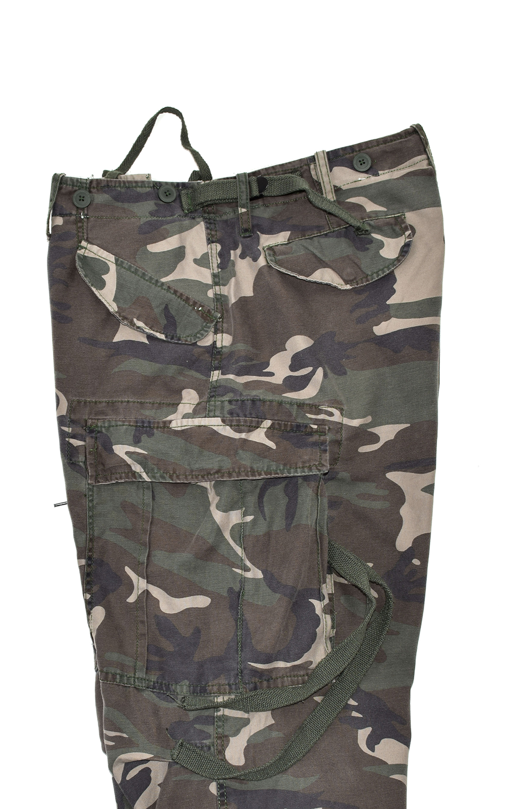 Брюки-карго Surplus VINTAGE FATIQUE CLASSIC M-65 camo woodland 