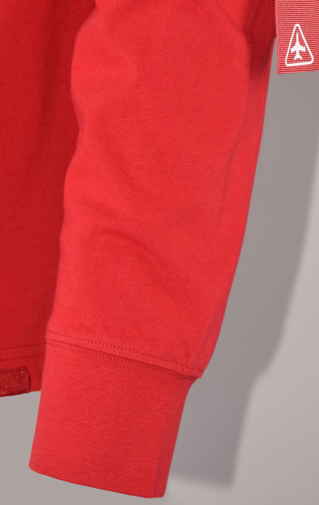 Поло-лонгслив AERONAUTICA MILITARE ANTARCTICA FW 23/24/TR red (PO 1730)