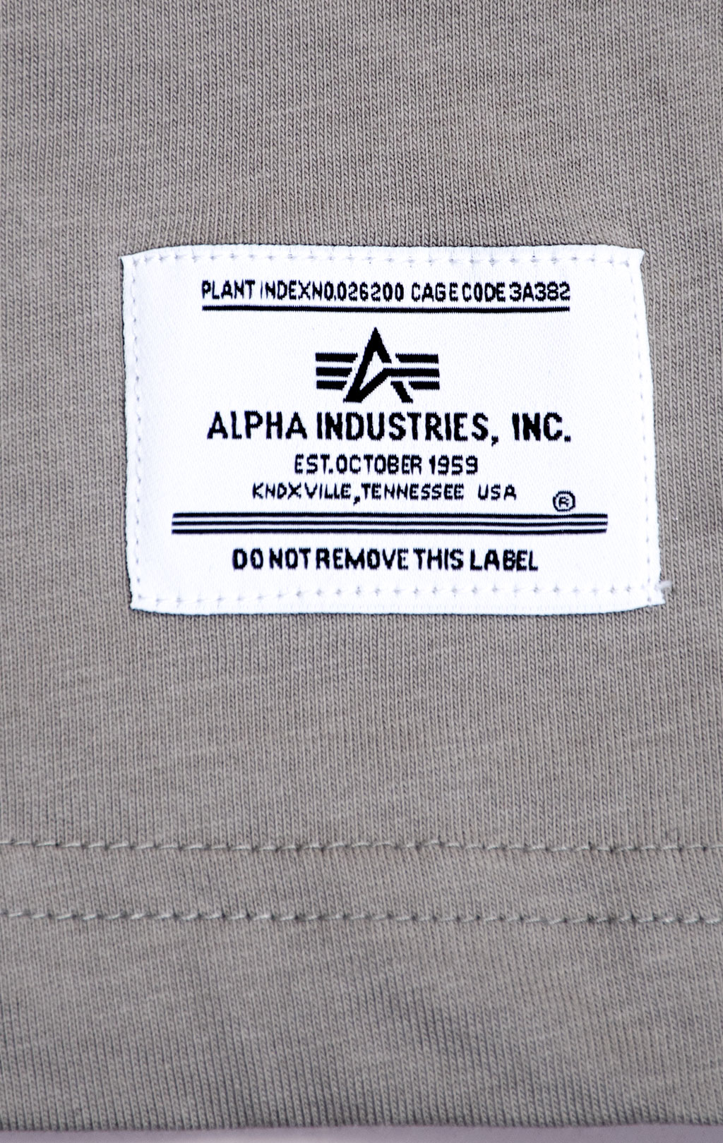 Футболка ALPHA INDUSTRIES RELAXED TEE SS 26 mid gray 