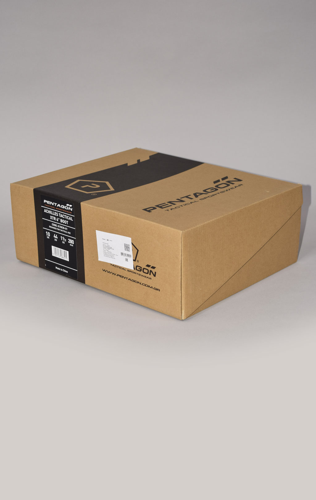 Ботинки тактические Pentagon HydroGuard ACHILLES TACTICAL кожа/нейлон black 15030 