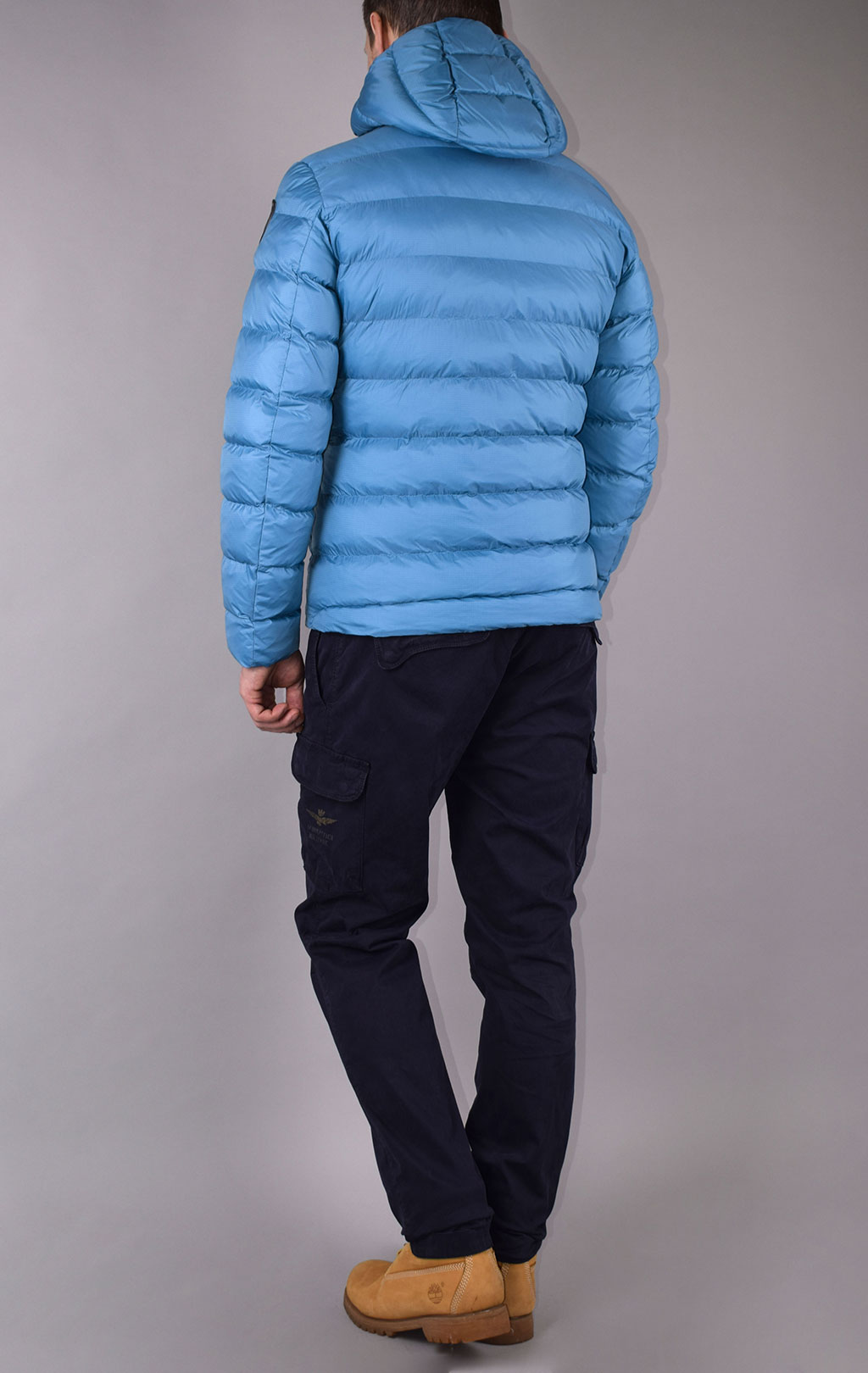 Куртка-пуховик лёгкая BLAUER SHORT JACKET FW 19/20 light blue (005486) 