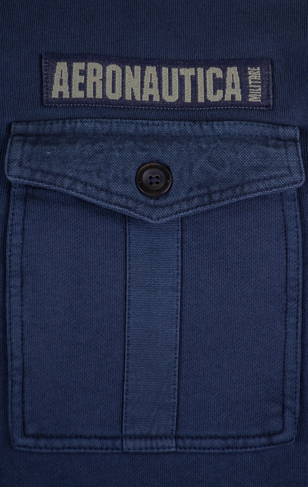 Олимпийка AERONAUTICA MILITARE SS 26/IN blue navy (FE 2101) 