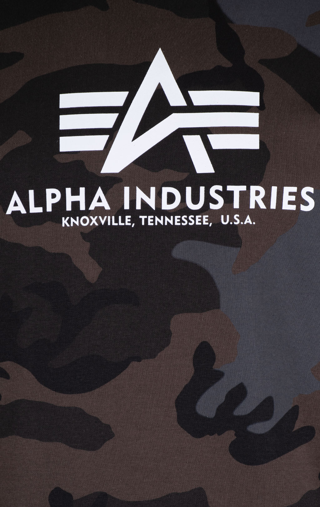 Свитшот ALPHA INDUSTRIES BASIC SWEATER black camo 