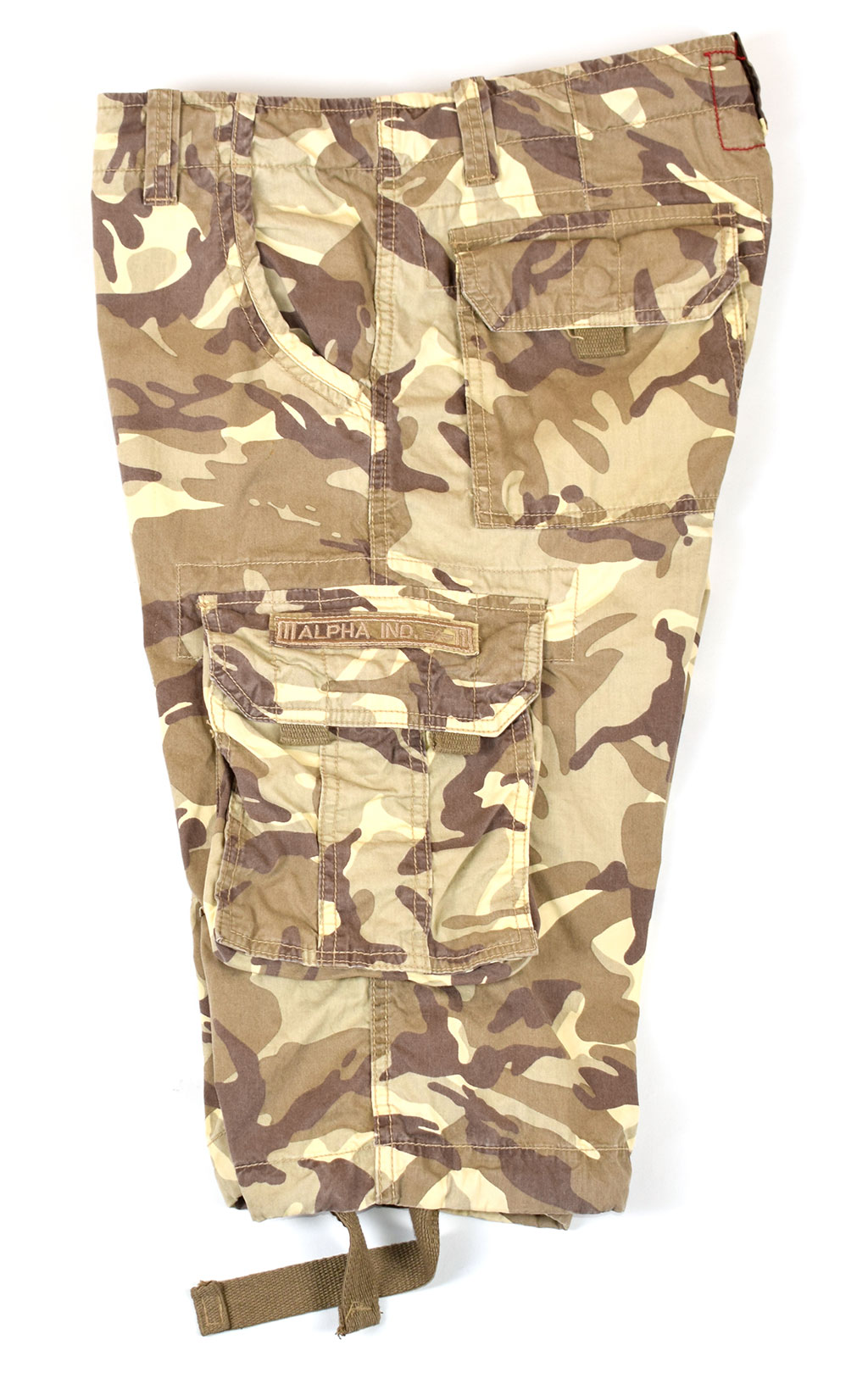 Шорты ALPHA INDUSTRIES JET big size camo desert 