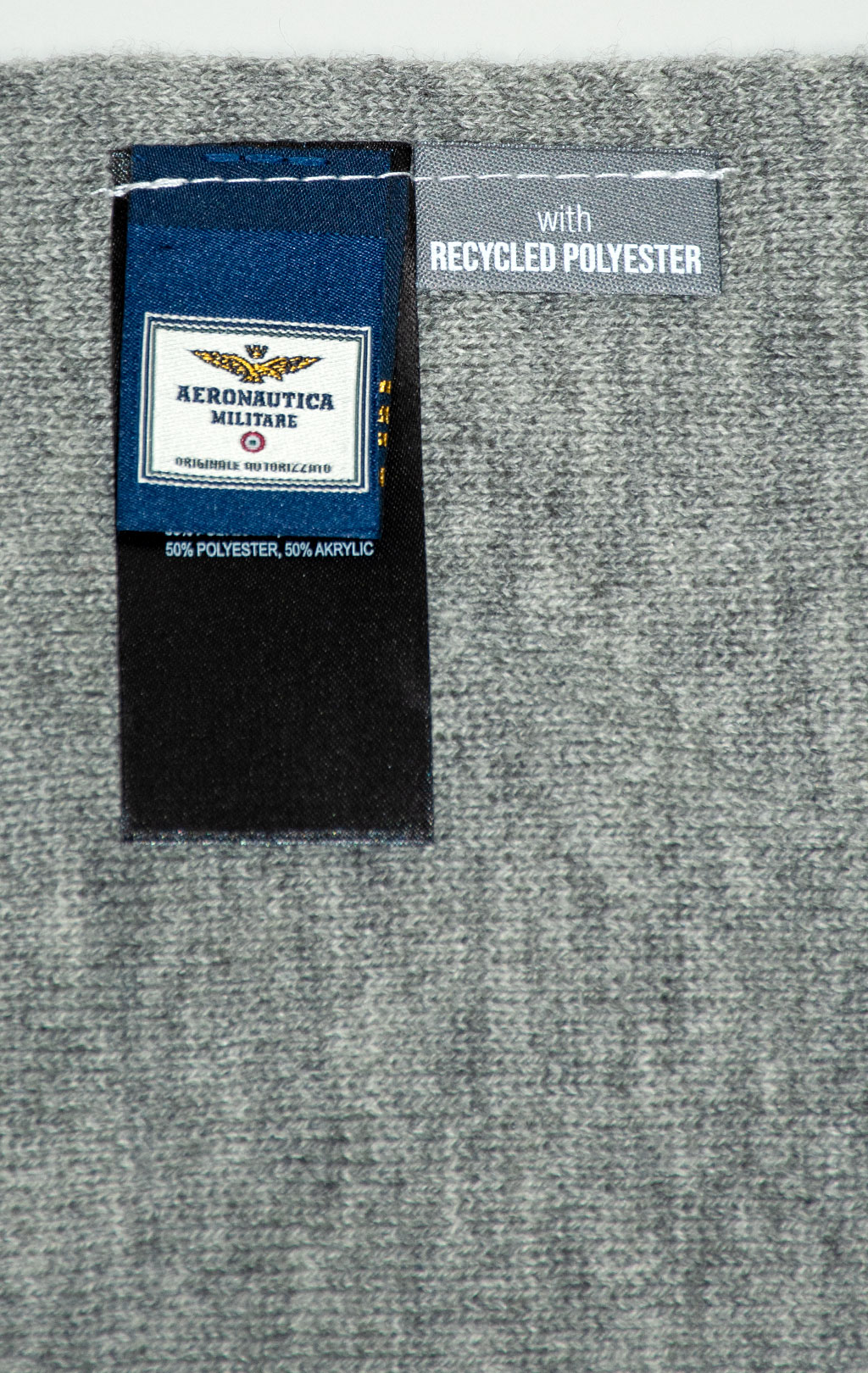 Шарф AERONAUTICA MILITARE FW 25/26/CN cream white (SH 1164) 