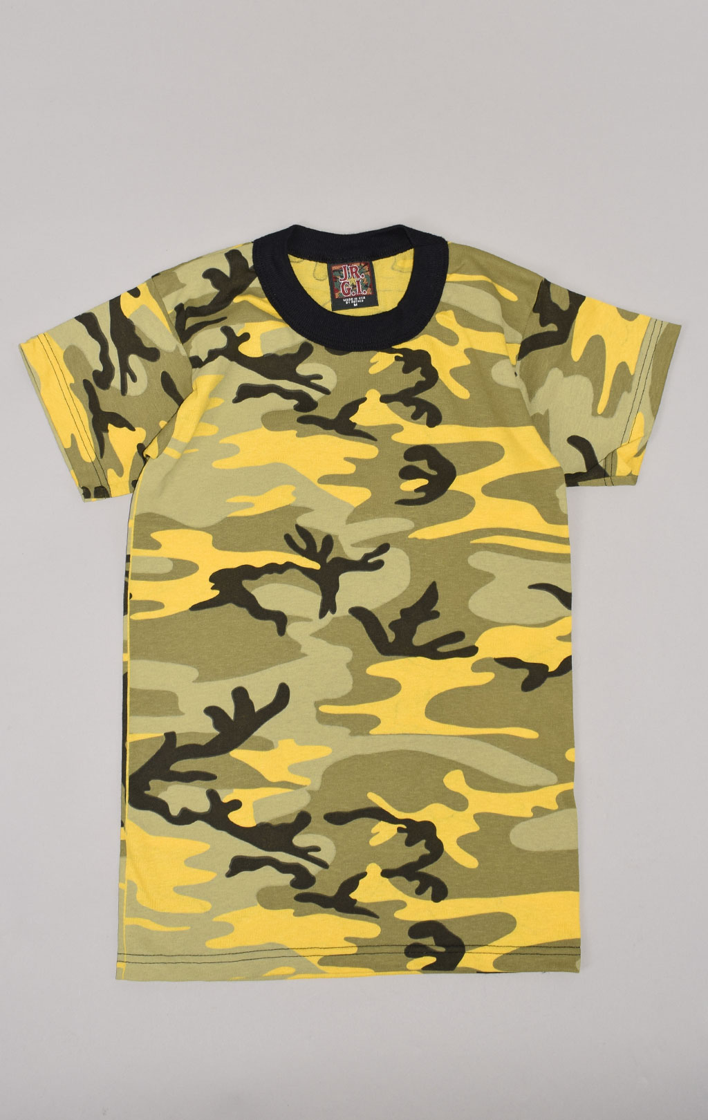 Детская футболка camo yellow 