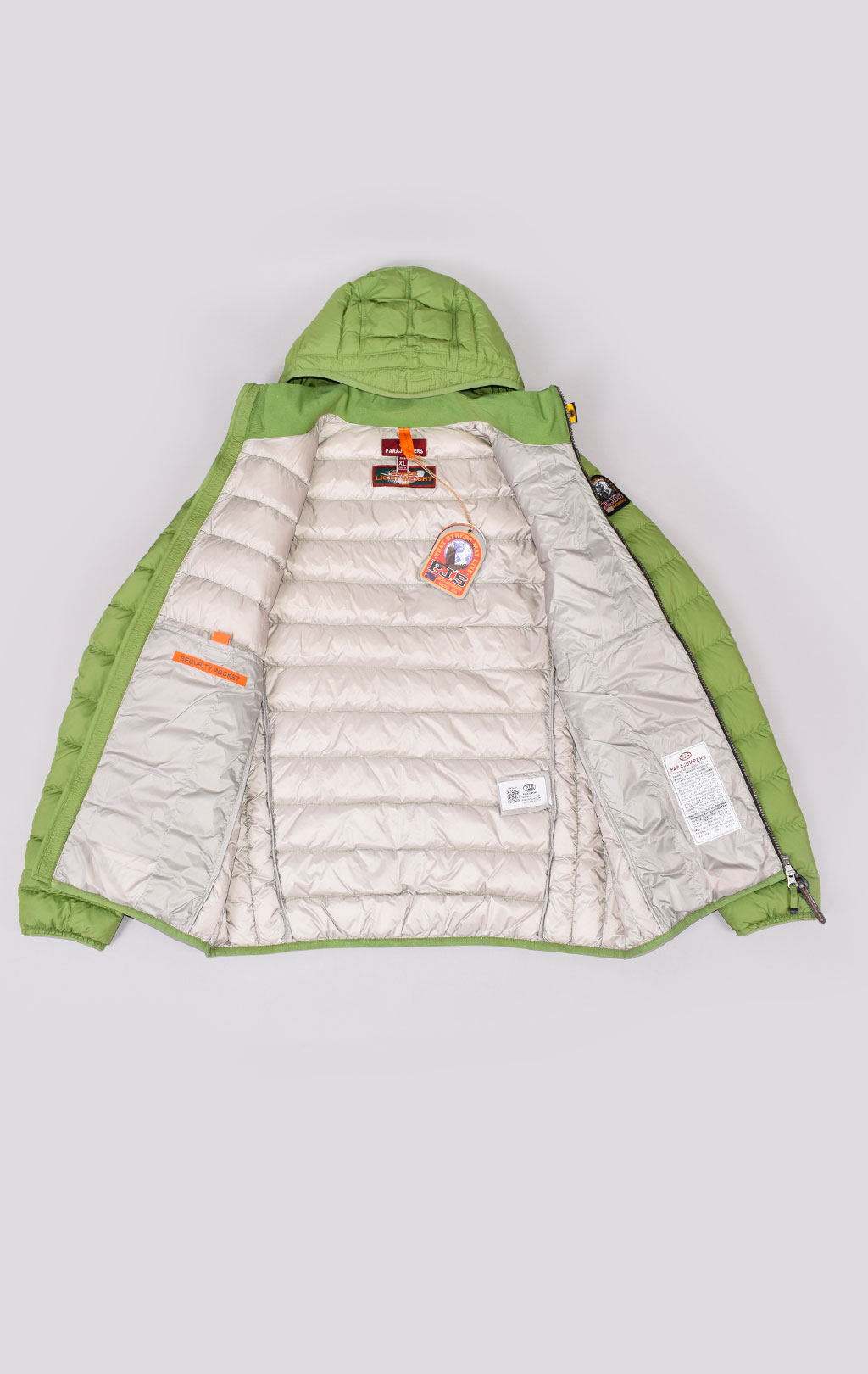 Куртка-пуховик лёгкая PARAJUMPERS LAST MINUTE FW 21/22 bud green 