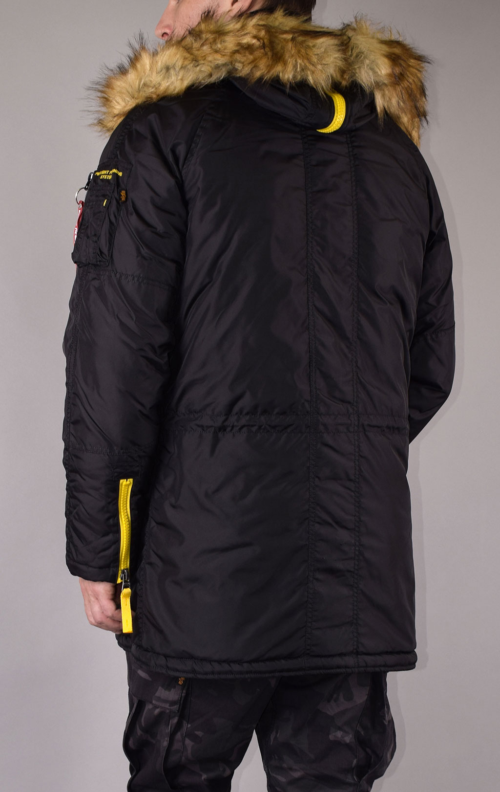 Аляска ALPHA INDUSTRIES PPS big size N-3B black 