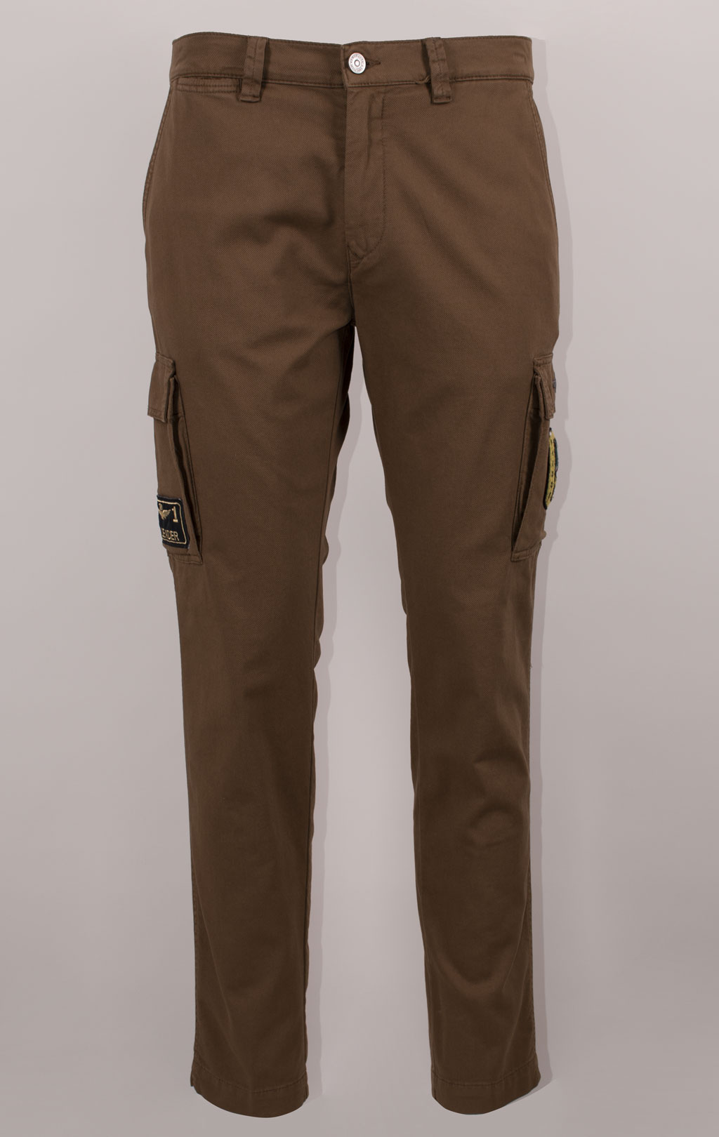 Брюки-карго AERONAUTICA MILITARE big size SS 24/AL chocolate (PA 1598) 