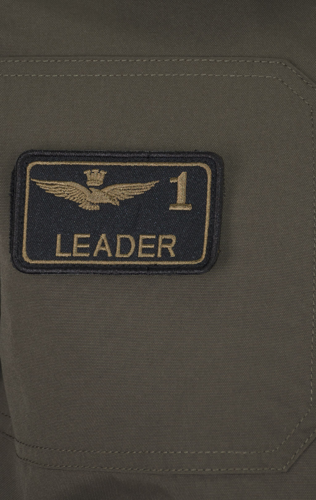 Куртка-пилот AERONAUTICA MILITARE big size FW 24/25/BD dark musk (AB 2106) 