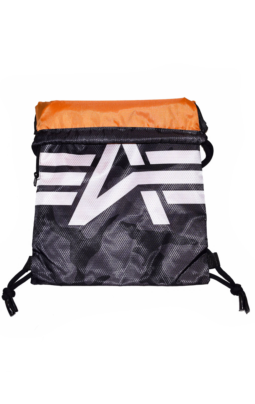 Сумка ALPHA INDUSTRIES BASIC GYM BAG black camo 