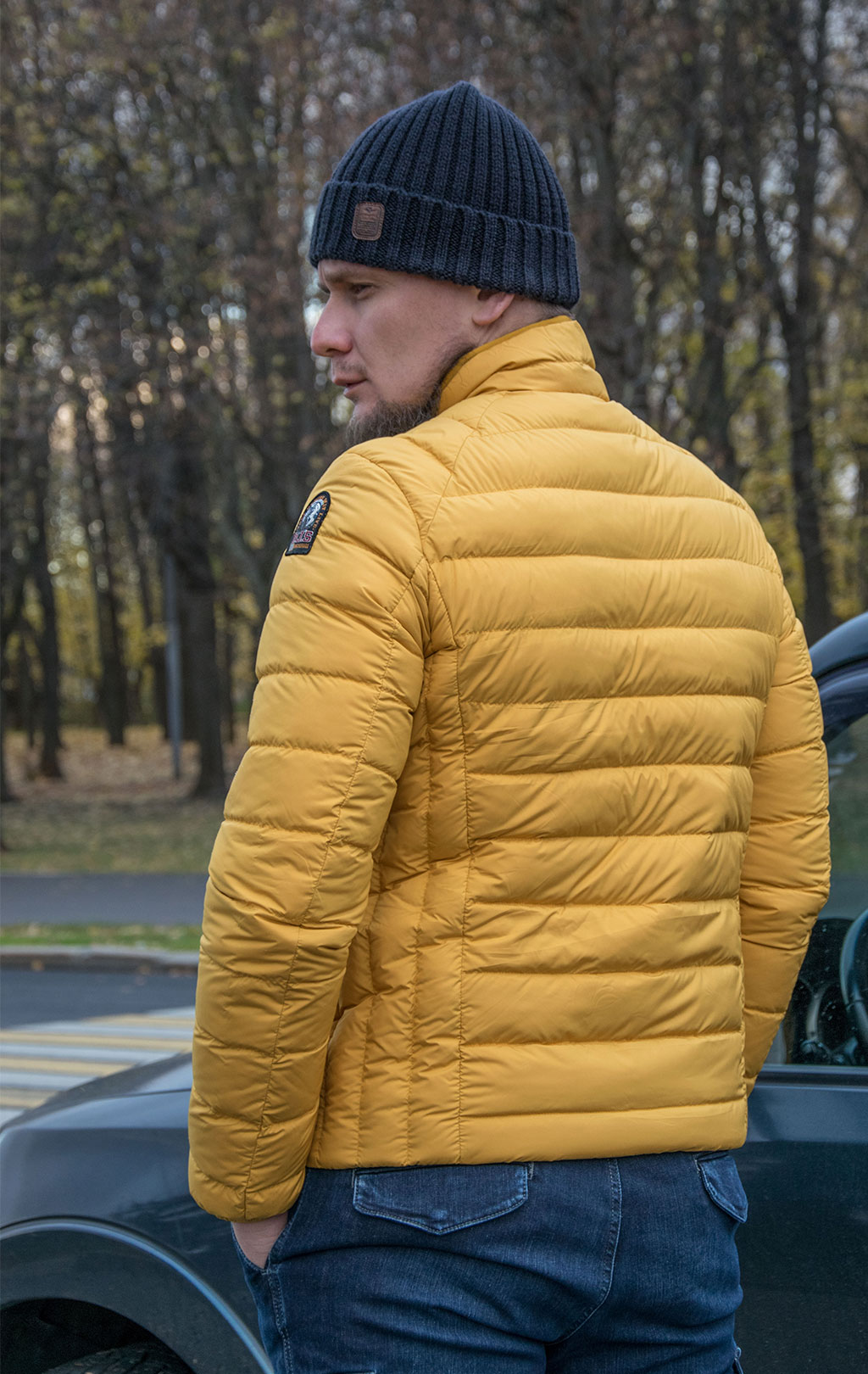 Куртка-пуховик лёгкая PARAJUMPERS UGO FW 21/22 pumpkin 