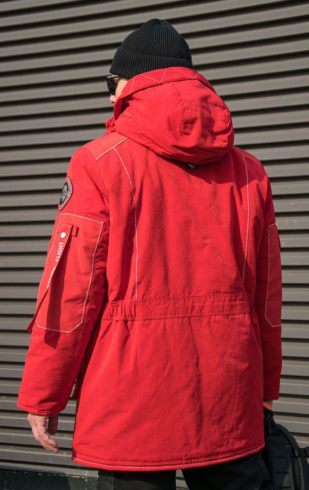 Куртка-парка AERONAUTICA MILITARE ANTARCTICA FW 23/24 m/CN red (AB 2110) 