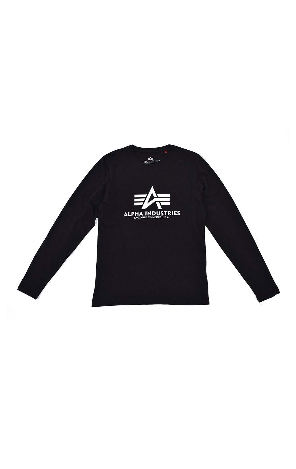 Лонгслив ALPHA INDUSTRIES BASIC LS black 