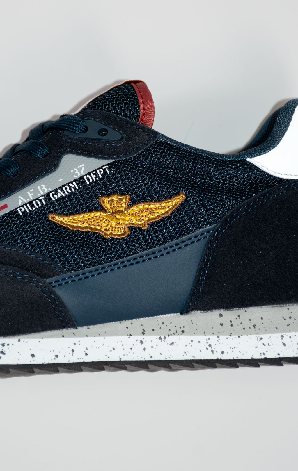 Кроссовки AERONAUTICA MILITARE SS 25/CN blue navy (SC 288) 