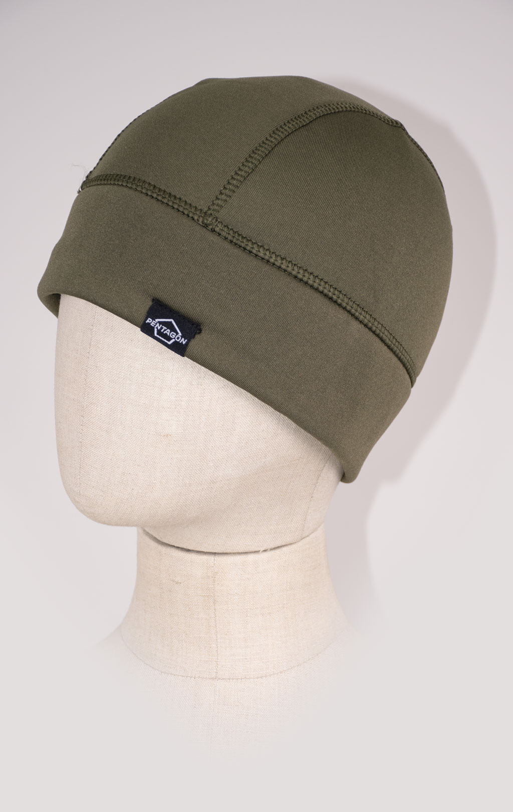 Шапка тактическая Pentagon ARCTIC полиэстер 92%/эластэйн8% olive 06 13043 