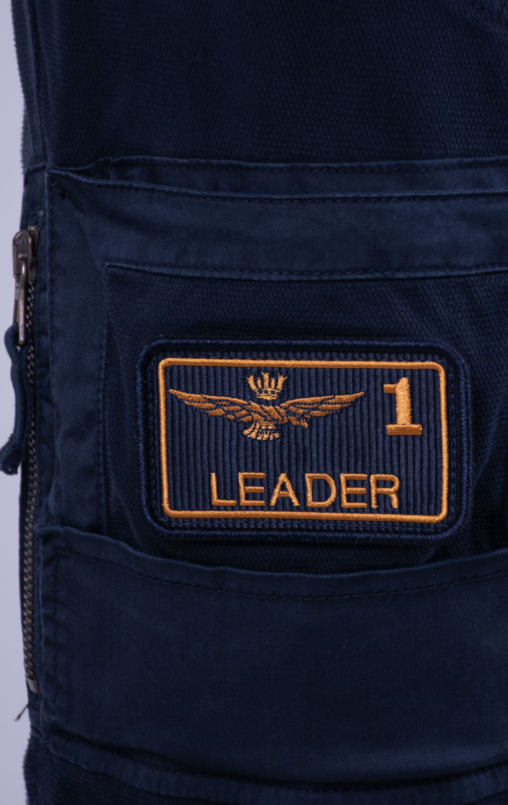 Брюки-карго AERONAUTICA MILITARE ANTI-G плотные FW 26/27/AL blue navy (PA 1664) 
