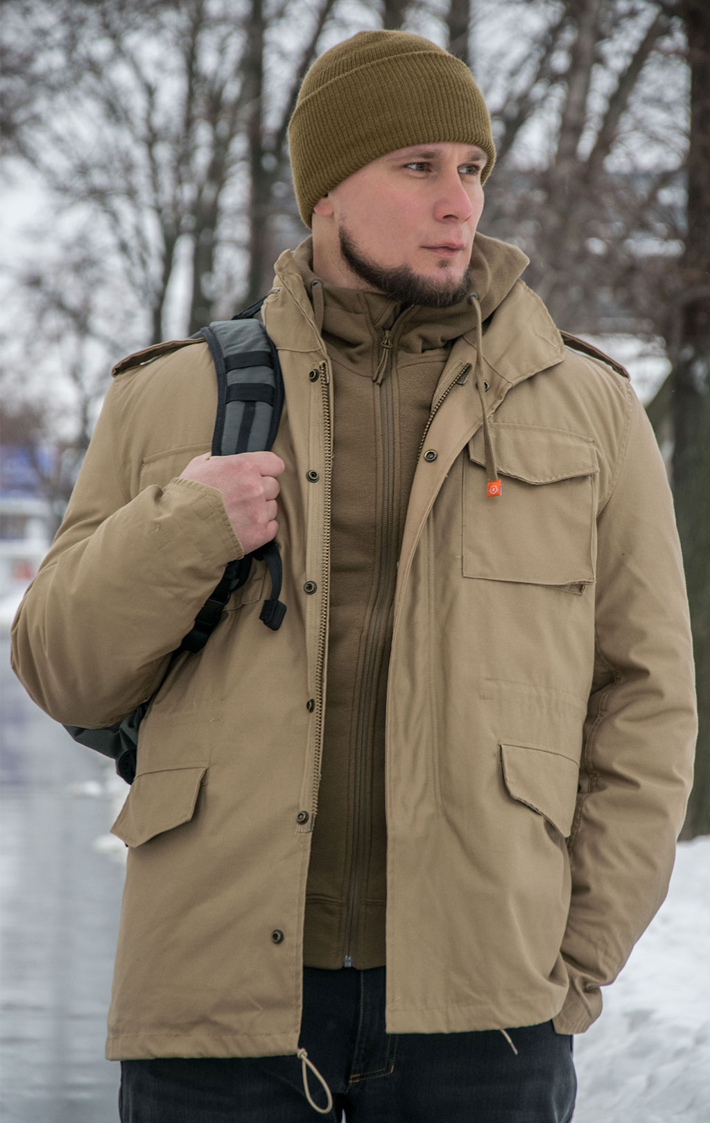 Куртка Surplus M-65 с подстёжкой khaki 