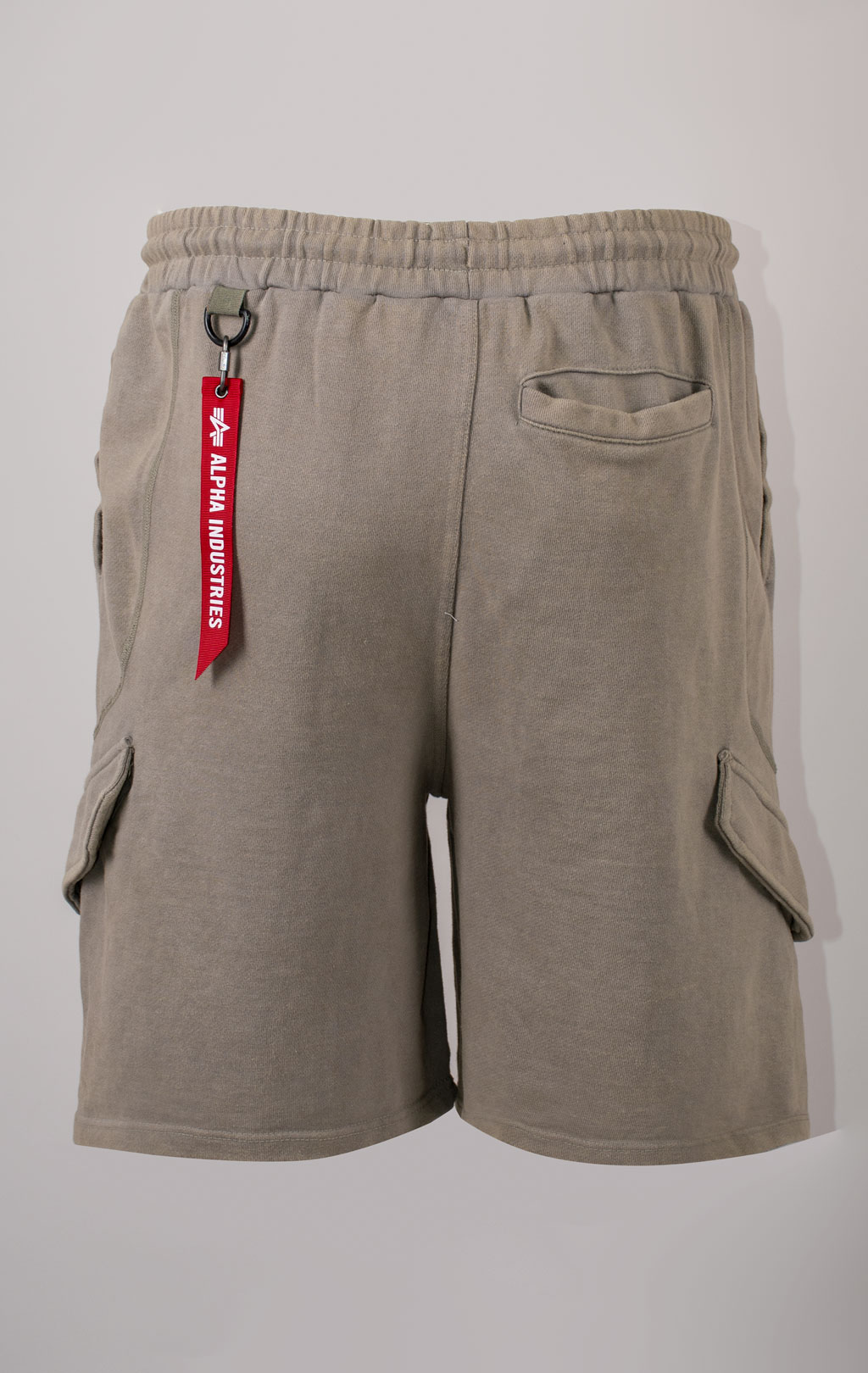 Шорты трикотажные ALPHA INDUSTRIES FRENCH TERRY SHORT SS 25 m mid gray 