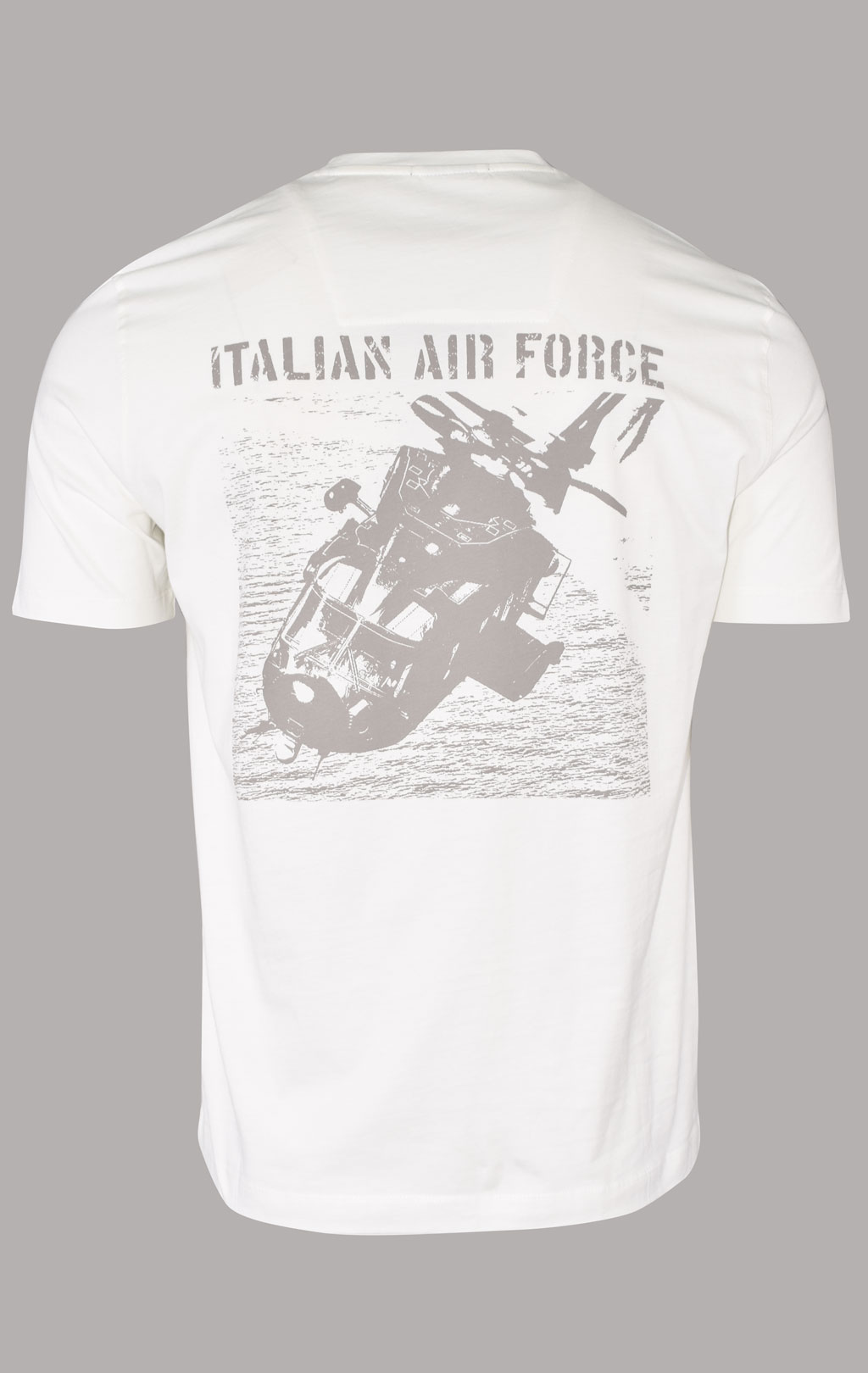 Футболка AERONAUTICA MILITARE SS 23/TR off white (TS 2089) 