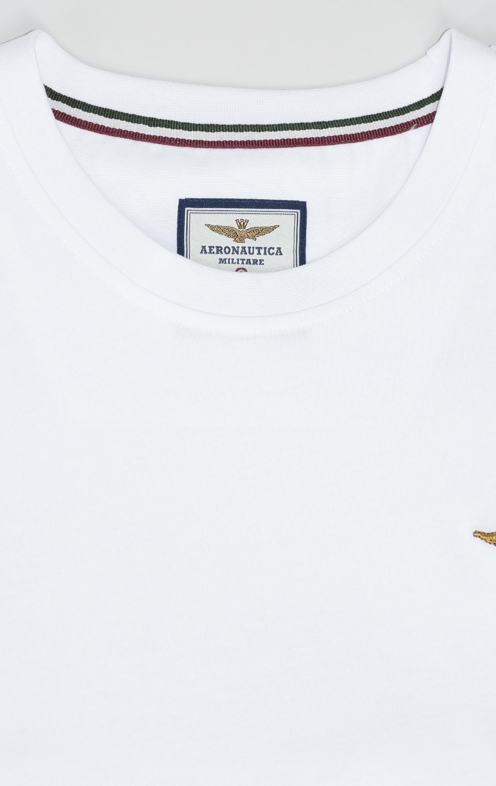 Футболка AERONAUTICA MILITARE SS 25 m/TR off white (TS 1580) 