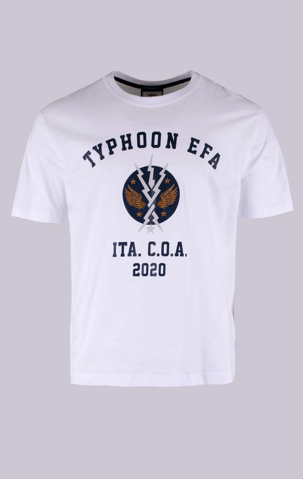 Футболка AERONAUTICA MILITARE SS 26/BD off white (TS 2529) 