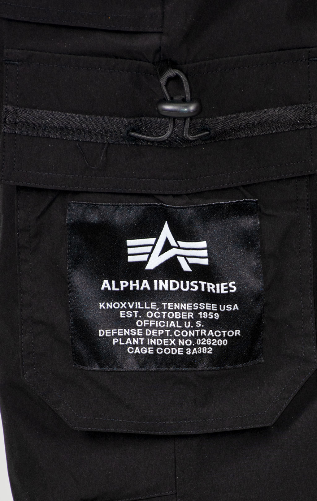 Брюки джоггеры ALPHA INDUSTRIES TACTICAL JOGGER black 