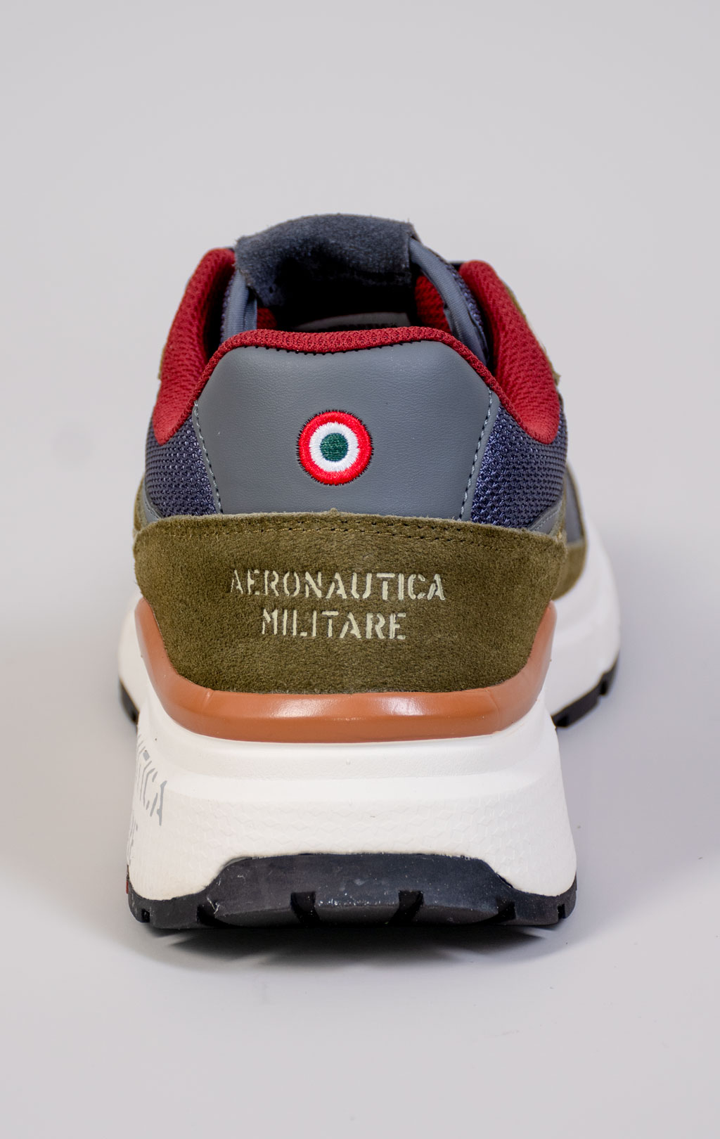 Кроссовки AERONAUTICA MILITARE (SC 0318) FW 25/26/CN verde militare/blue navy 