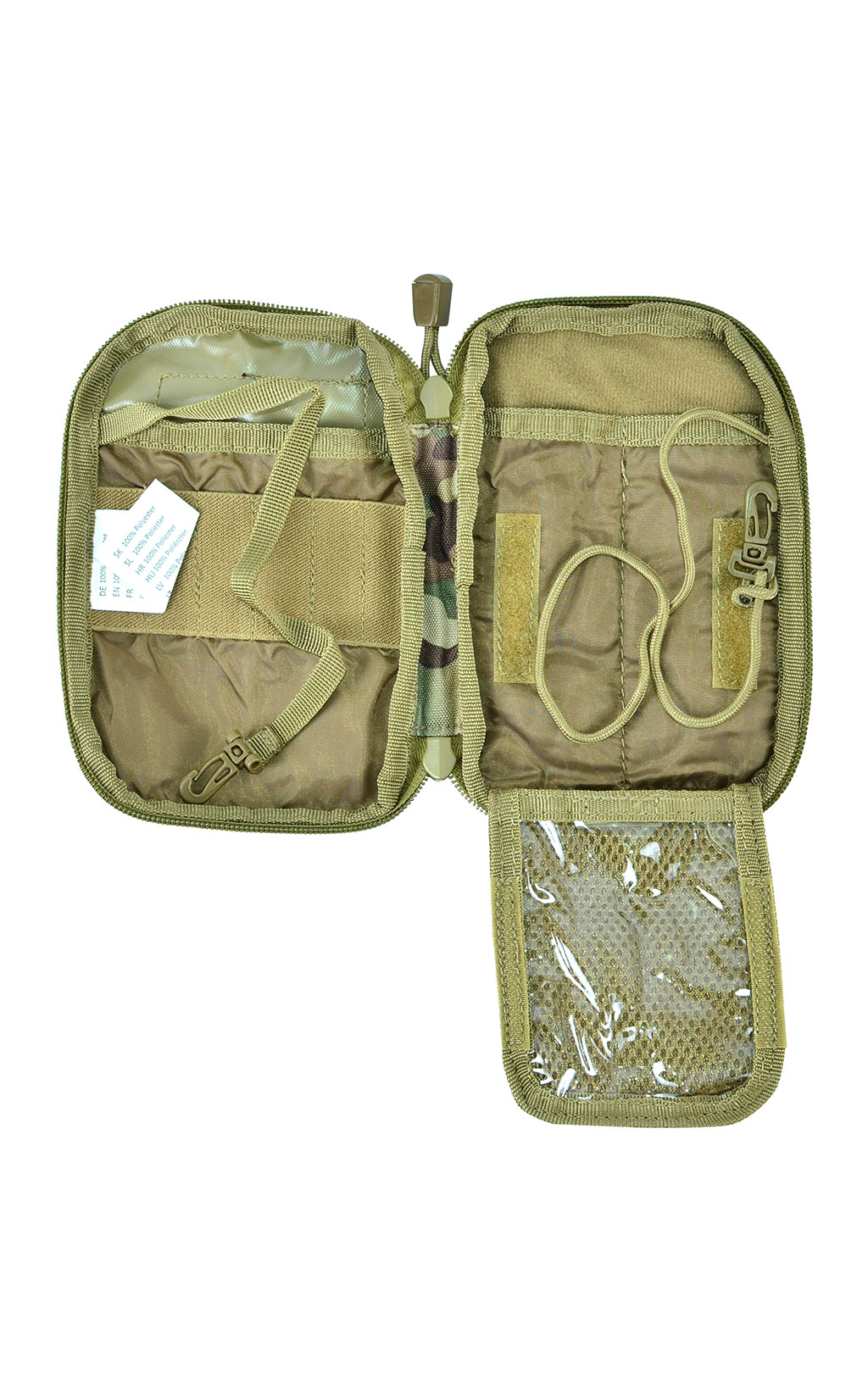Подсумок Медиа Mil-Tec Belt office MOLLE multicam (89049) 