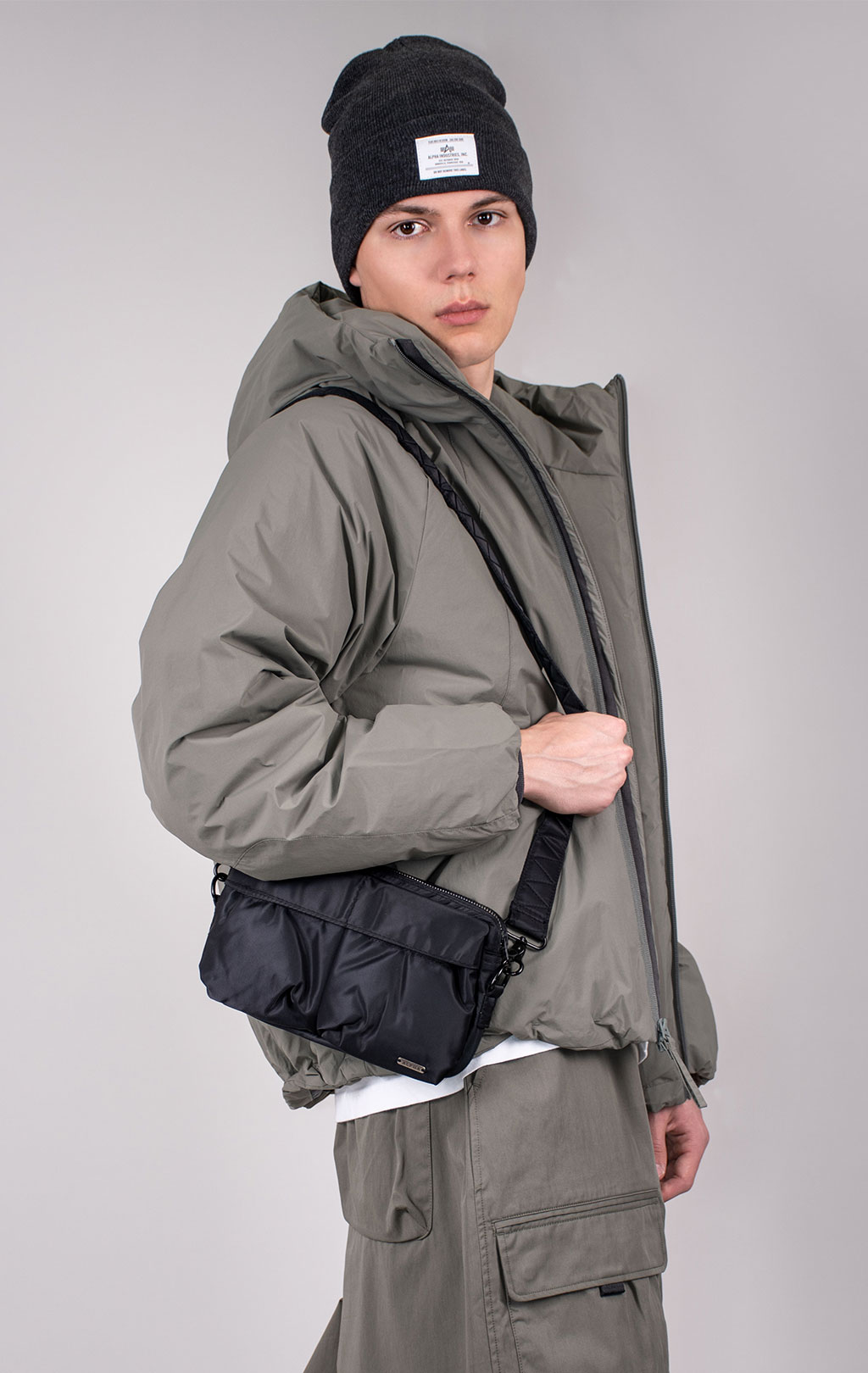 Куртка ALPHA INDUSTRIES INSULATED HOODED PARKA FW 24/25 field grey 