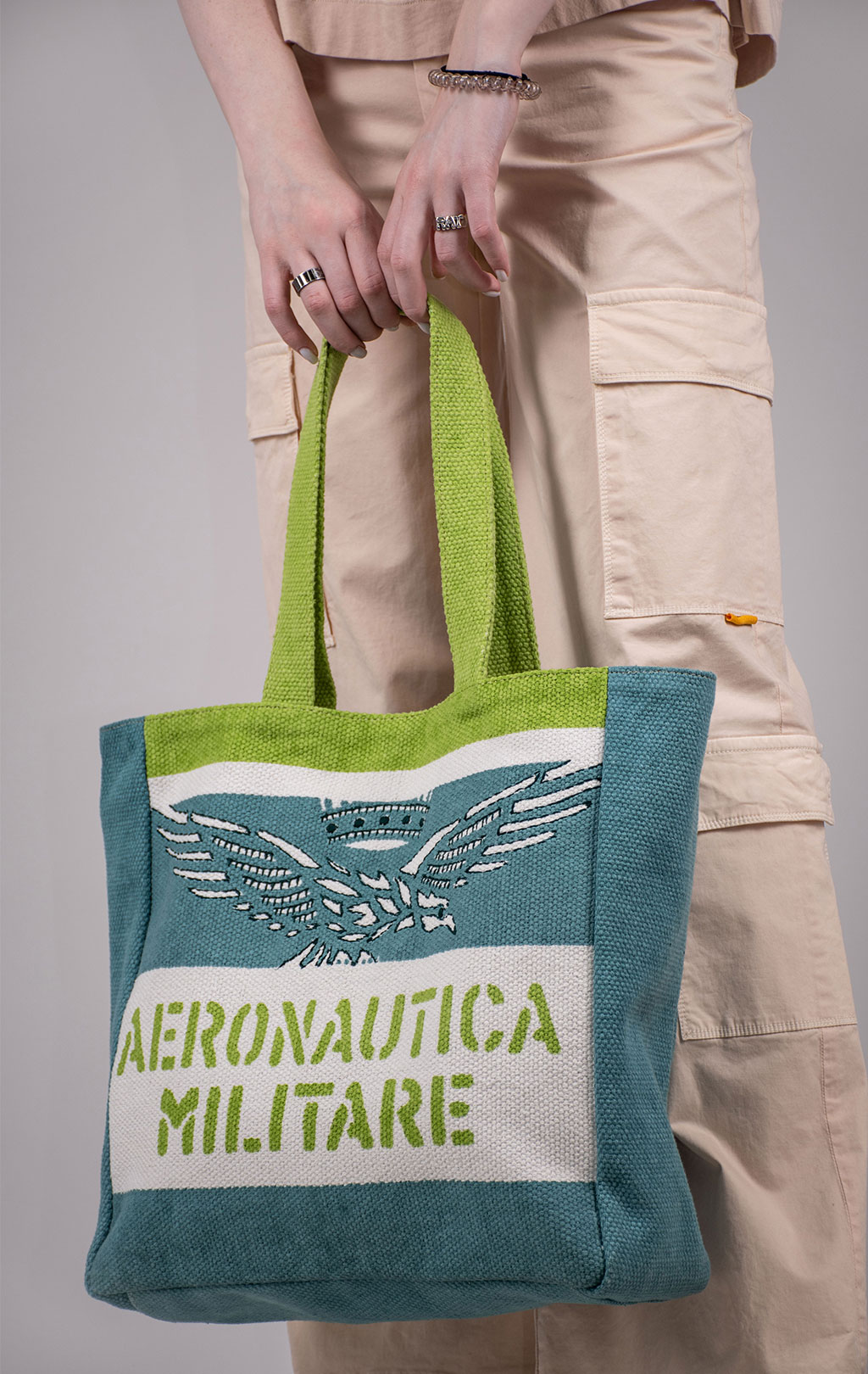 Женская сумка AERONAUTICA MILITARE SHOPPER SS 24/IN florida (BO 1114) 