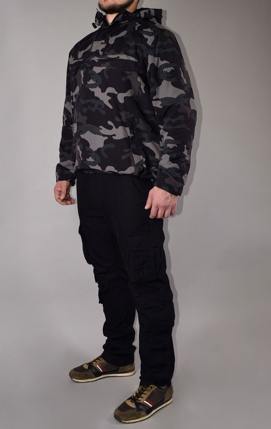 Анорак Surplus WINDBREAKER camo black 