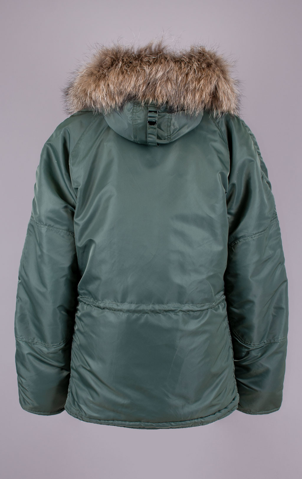 Аляска ALPHA INDUSTRIES CLASSIC N-3B натур. мех sage green 