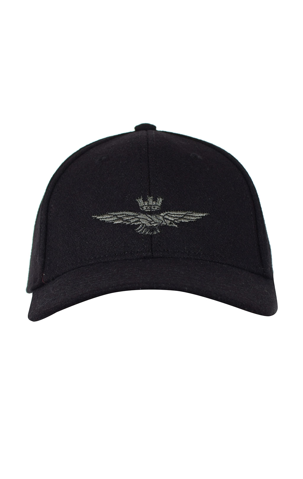 Бейсболка AERONAUTICA MILITARE шерсть FW 21/22/CN jet black (HA 1085) 