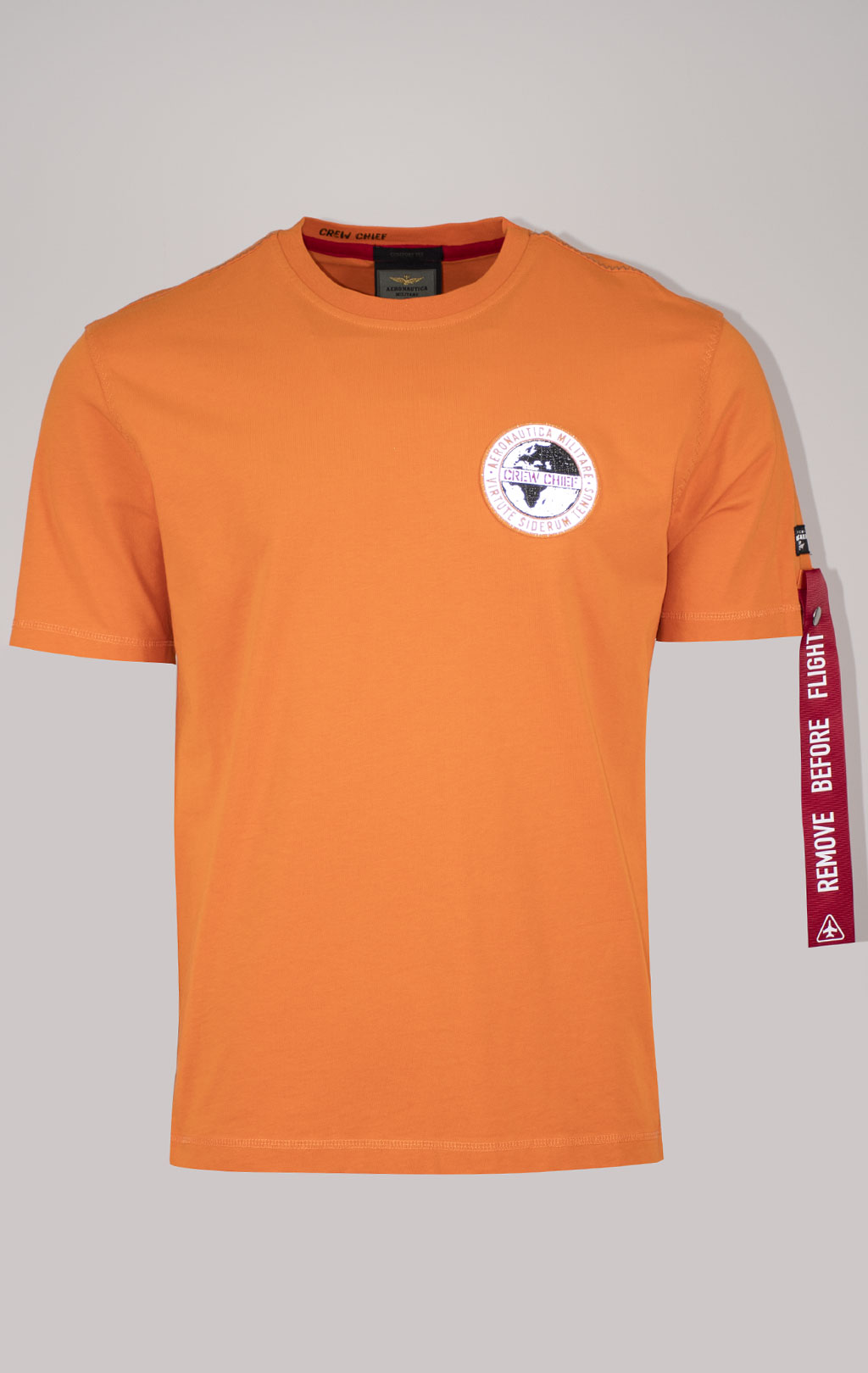 Футболка AERONAUTICA MILITARE SS 24/TR carrot orange (TS 2209) 